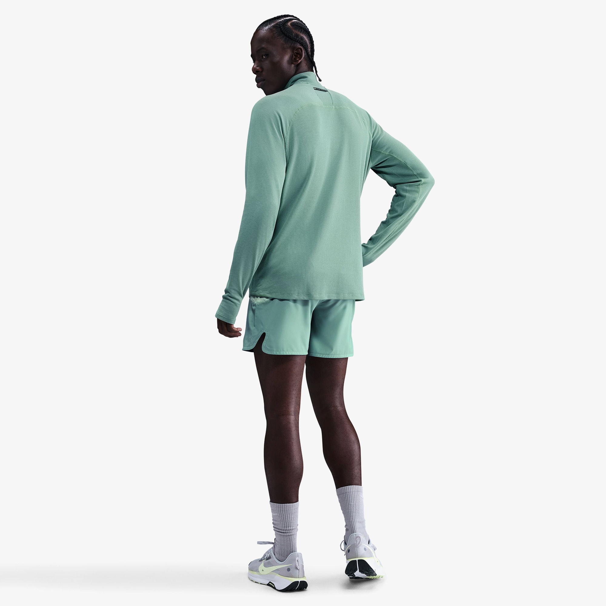 Nike Dri-Fit Trail Midlayer Erkek Yeşil Kapüşonlu Hoodie