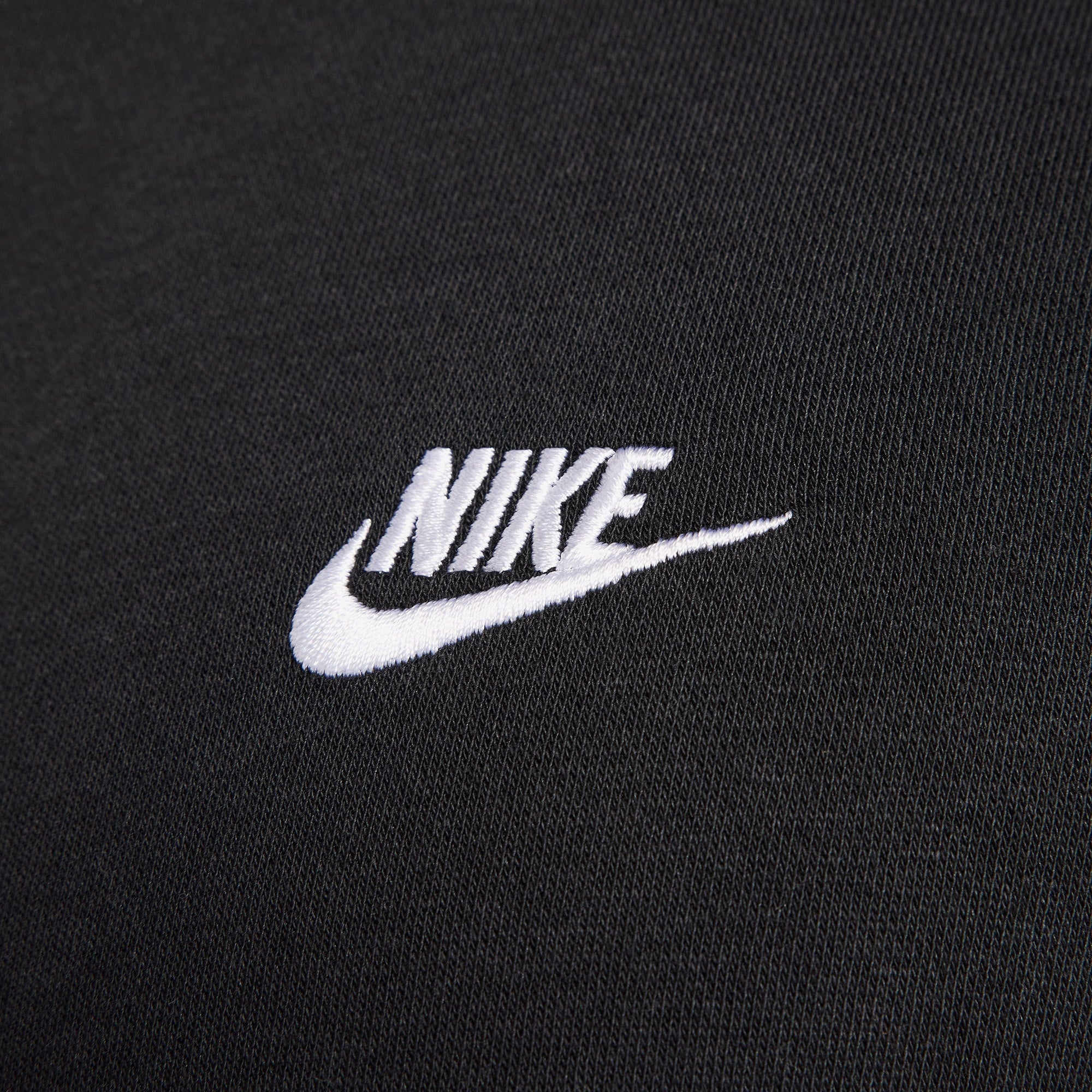 Nike Club Erkek Siyah Kapüşonlu Hoodie