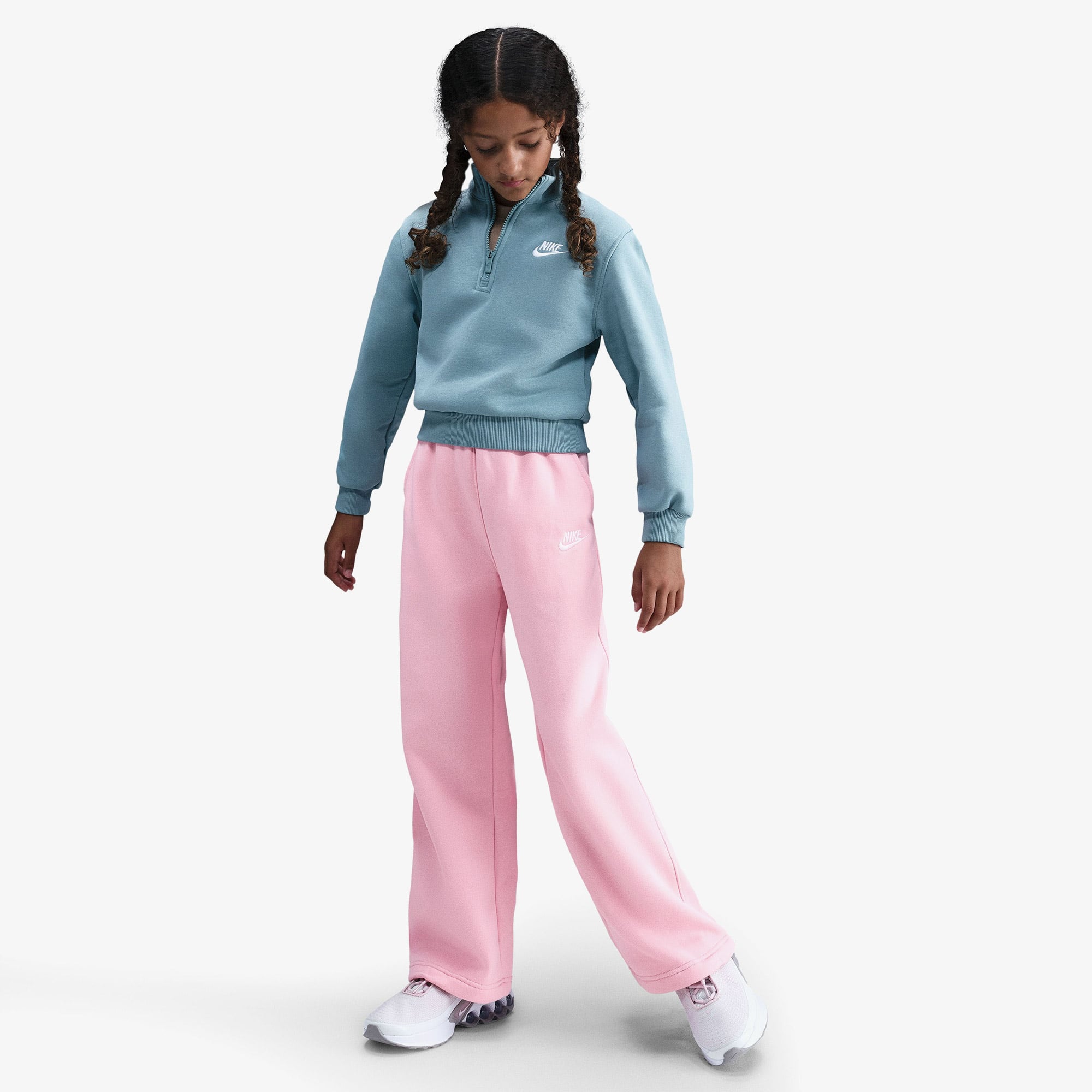  Nike Sportswear Club Fleece Çocuk Pembe Eşofman Altı