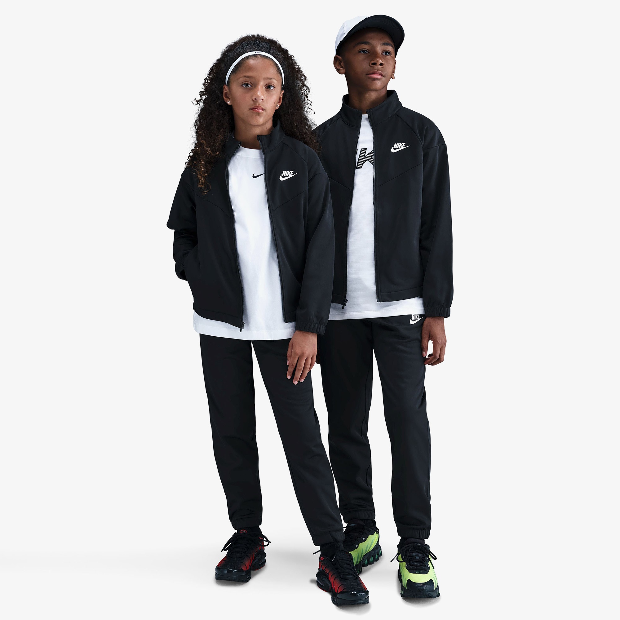Nike Sportswear Dri-Fit Tracksuit Çocuk Siyah Eşofman Takımı