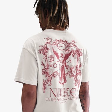  Nike Sportswear M90 Wings Victory Erkek Beyaz T-Shirt