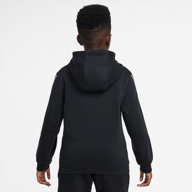  Nike Sportswear Club Fleece Çocuk Siyah Hoodie