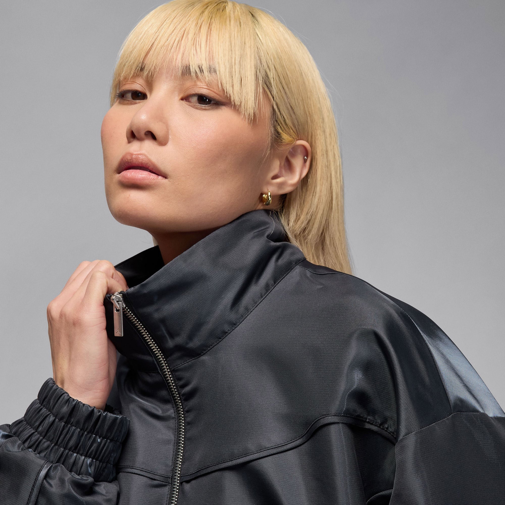 Jordan Air Kadın Siyah Ceket