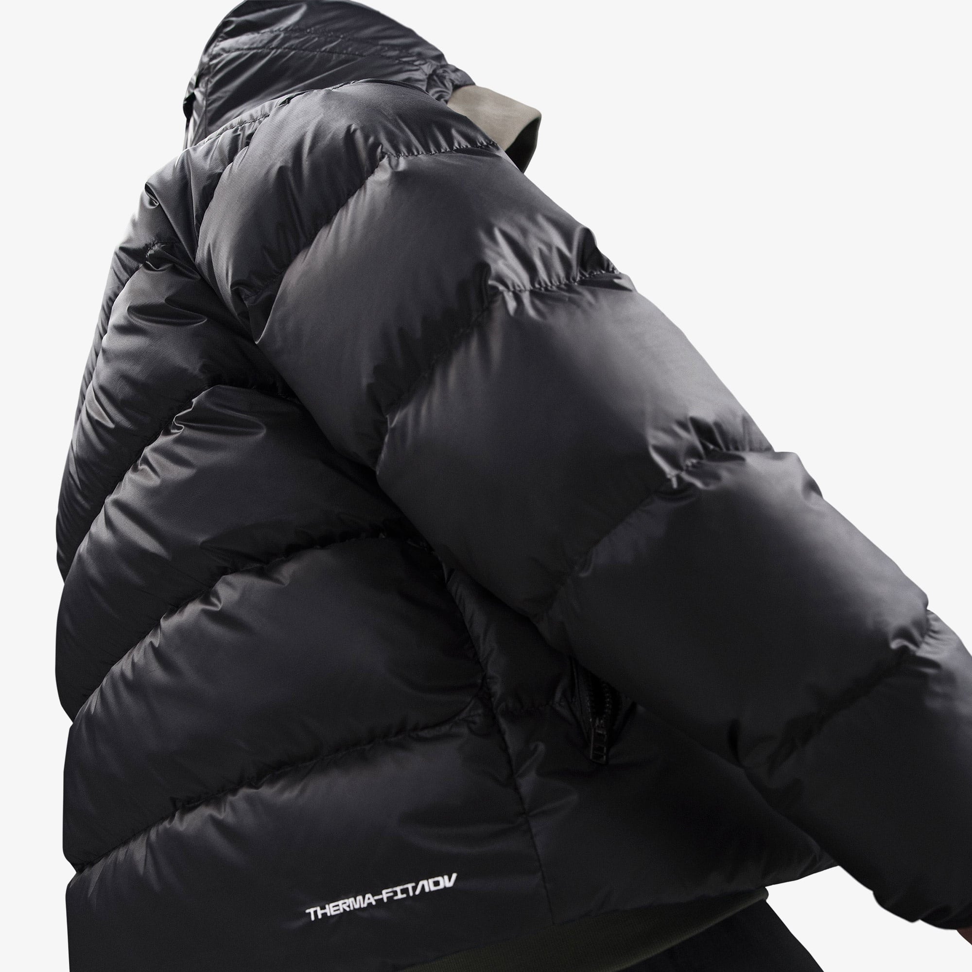 Nike Windrunner Statement Down Erkek Siyah Mont