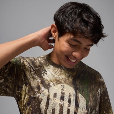  Jordan Brooklyn Crew Erkek Krem Rengi T-Shirt