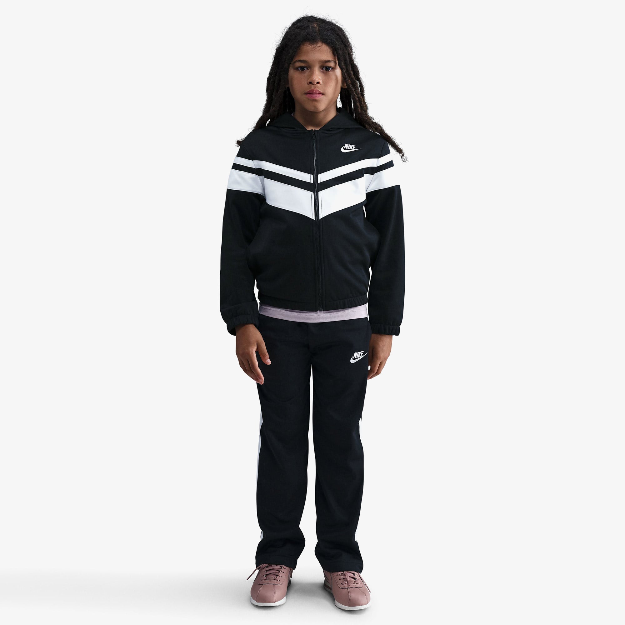  Nike Sportswear Dri-Fit Tracksuit Çocuk Siyah Eşofman Takımı
