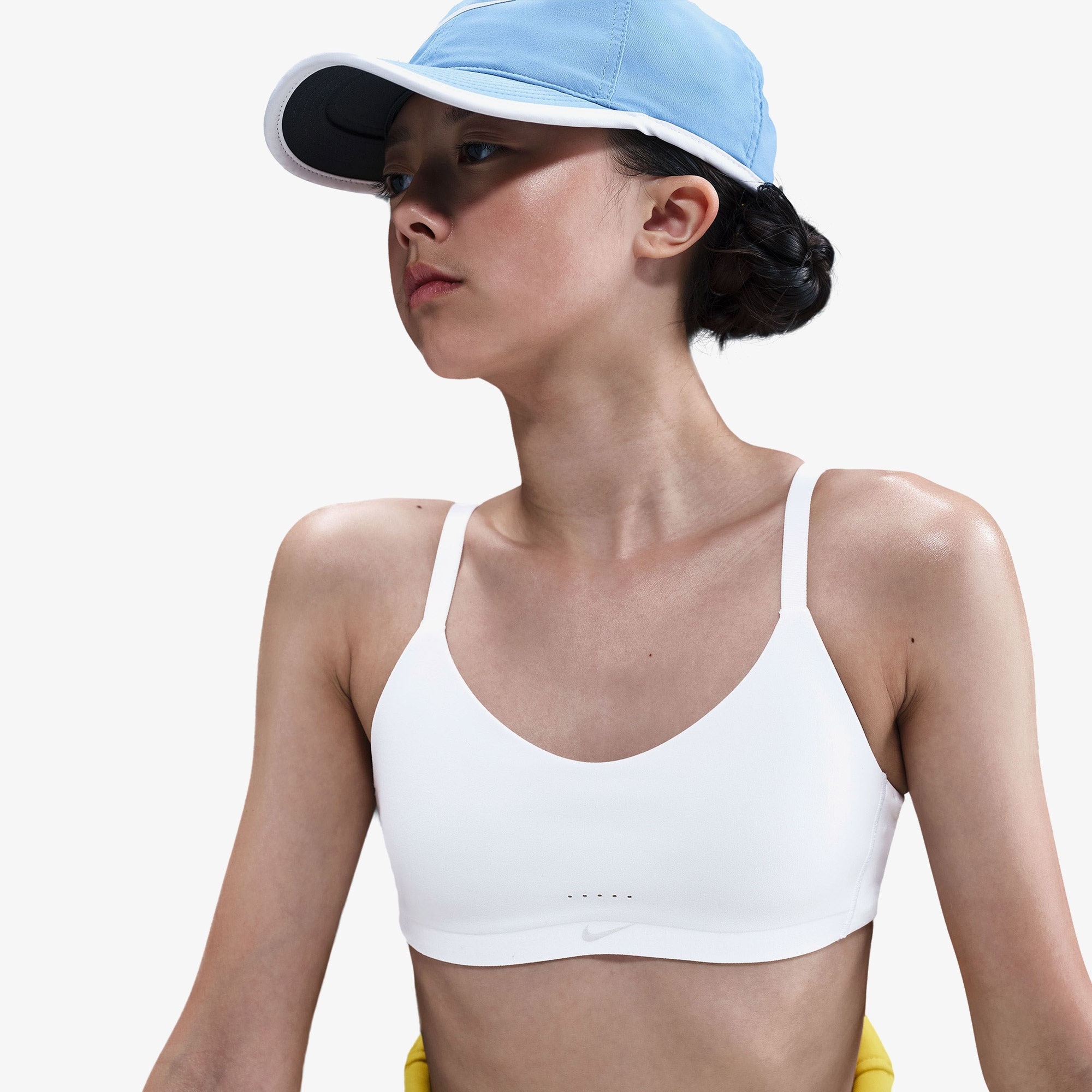 Nike Alate Çocuk Beyaz Bra