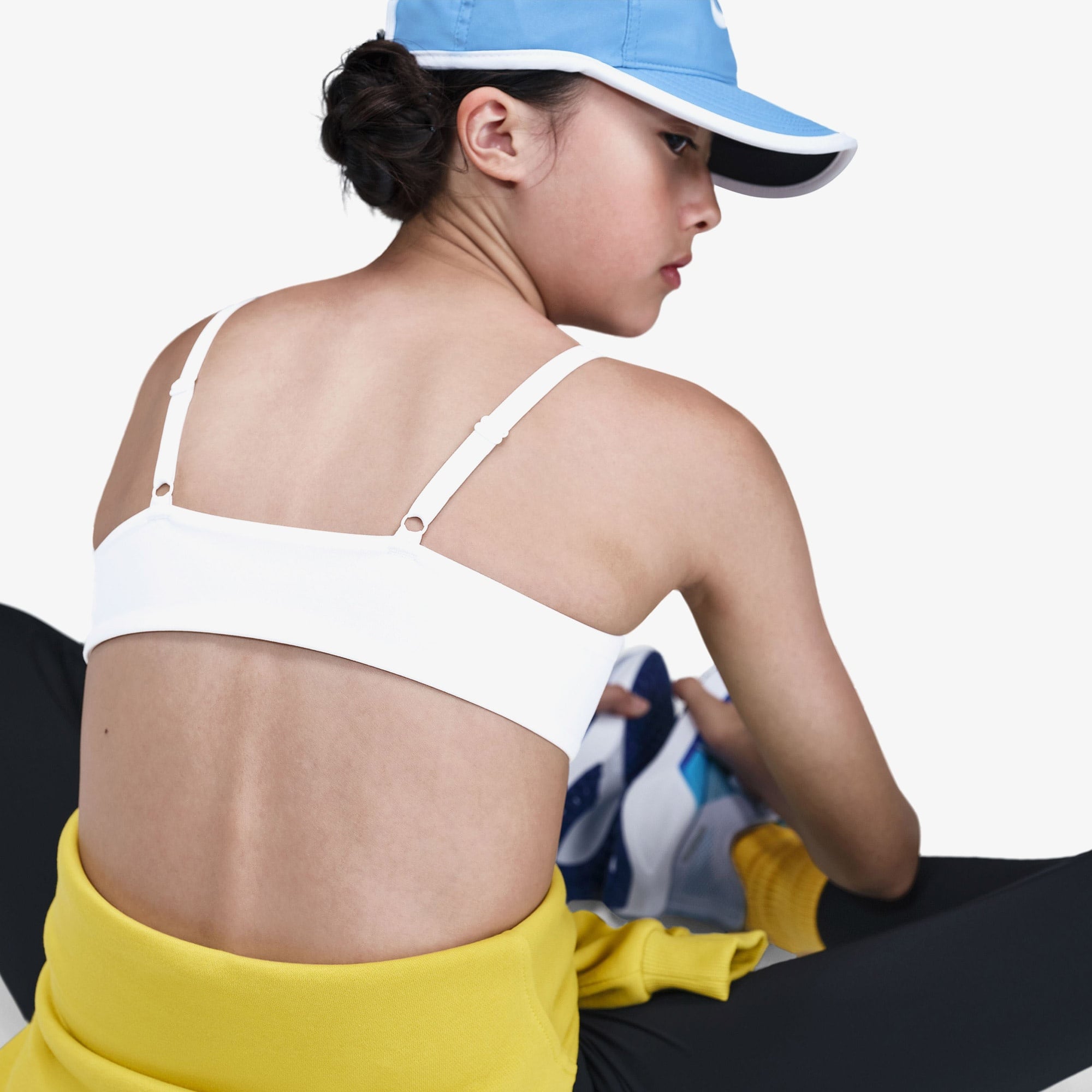 Nike Alate Çocuk Beyaz Bra