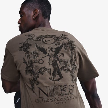 Nike Sportswear M90 Wings Victory Erkek Kahverengi T-Shirt