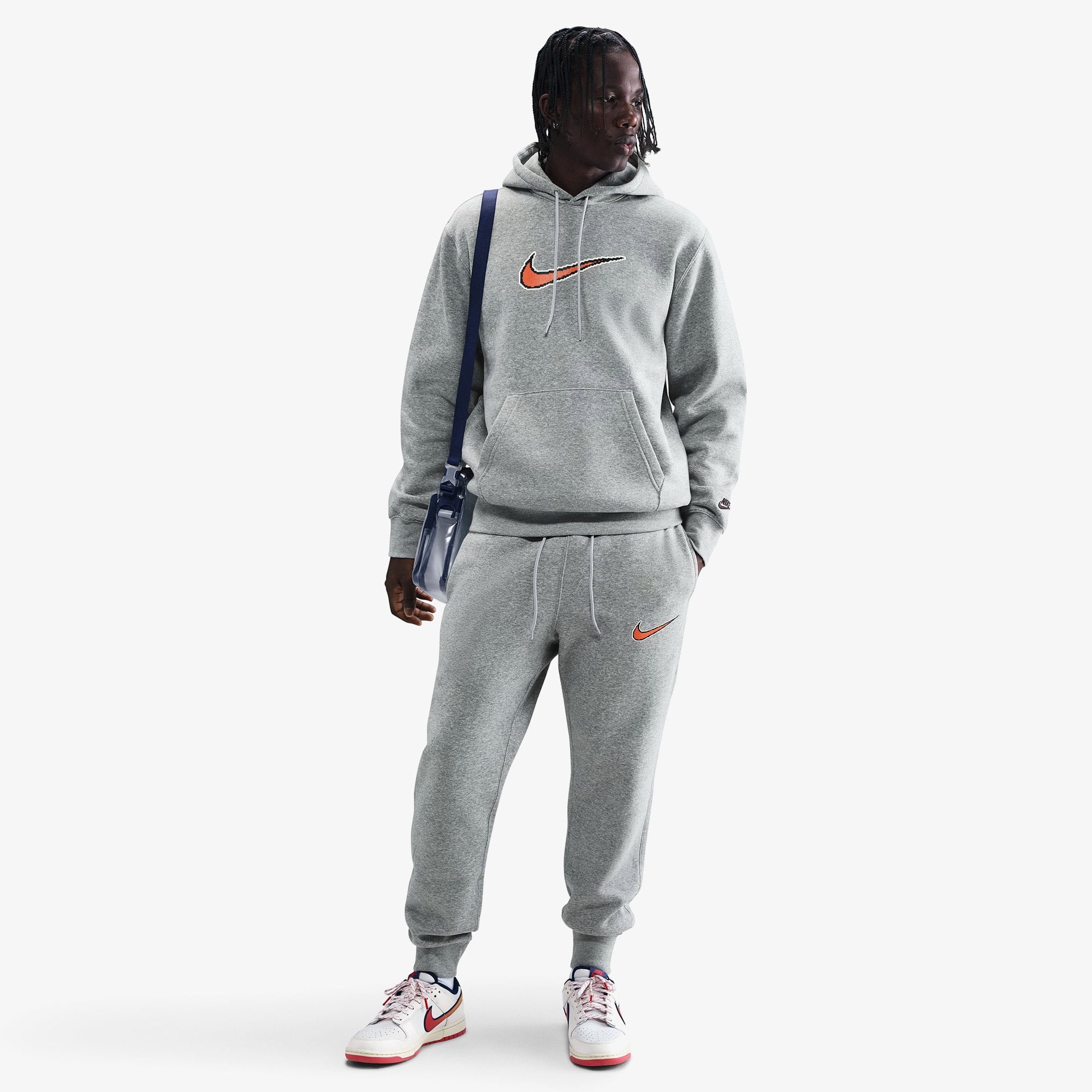 Nike Sportswear Club Fleece Joggers Erkek Gri Eşofman Altı