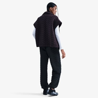  Nike Sportswear Phoenix Fleece Kadın Mor Yelek