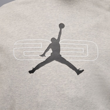  Jordan Sport Crossover Graphic Fleece Erkek Gri Sweatshirt