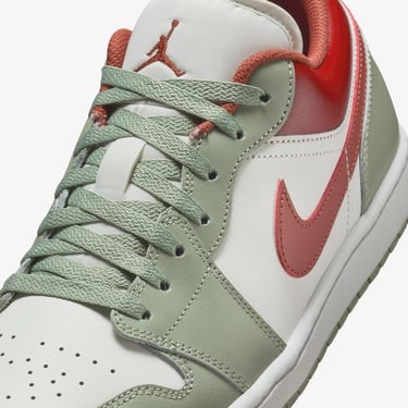  Jordan Air 1 Low Erkek Yeşil Rengi Spor Ayakkabı