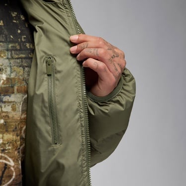  Jordan Brooklyn Puffer Erkek Haki Mont