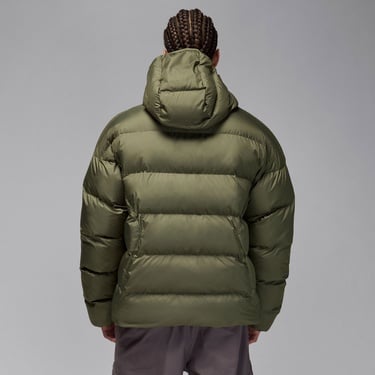 Jordan Brooklyn Puffer Erkek Haki Mont