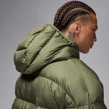  Jordan Brooklyn Puffer Erkek Haki Mont