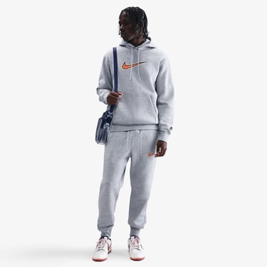  Nike Sportswear Club Neo Varsity Erkek Gri Kapüşonlu Hoodie