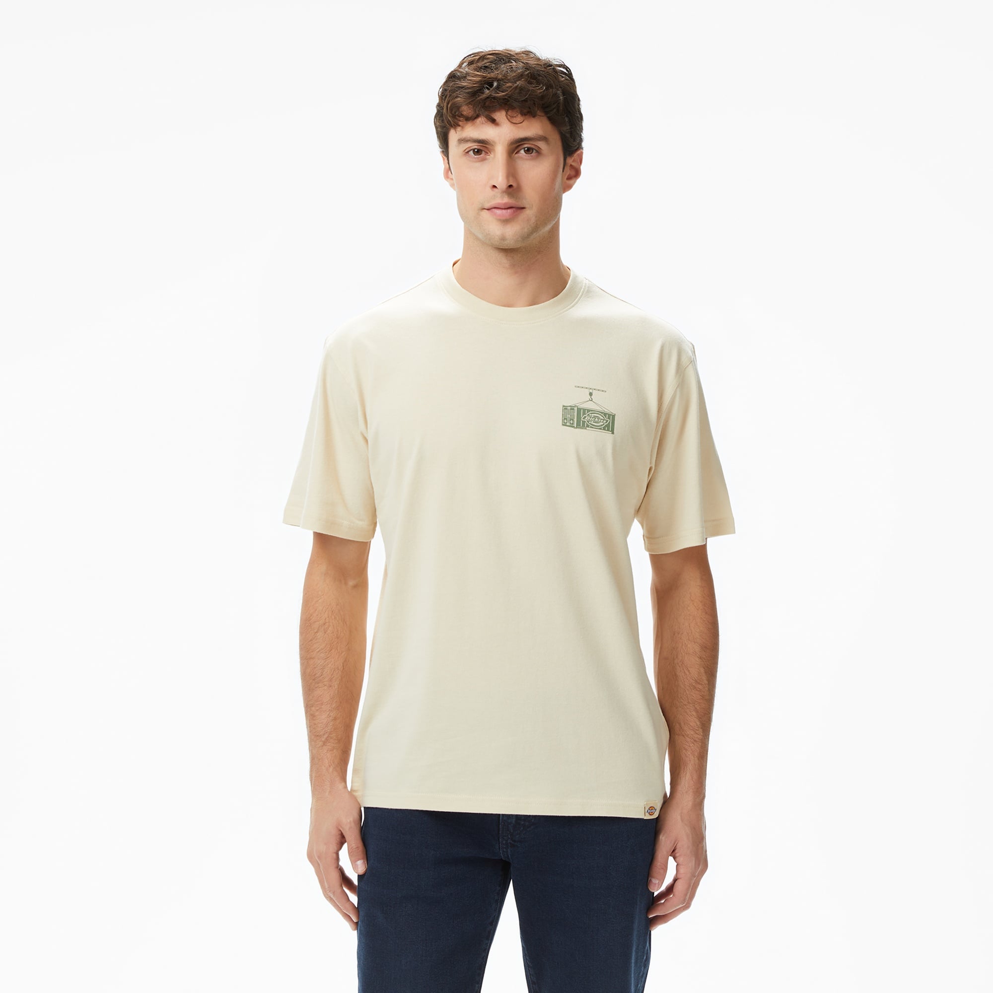 Dickies Apison Erkek Bej T-Shirt