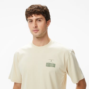  Dickies Apison Erkek Bej T-Shirt
