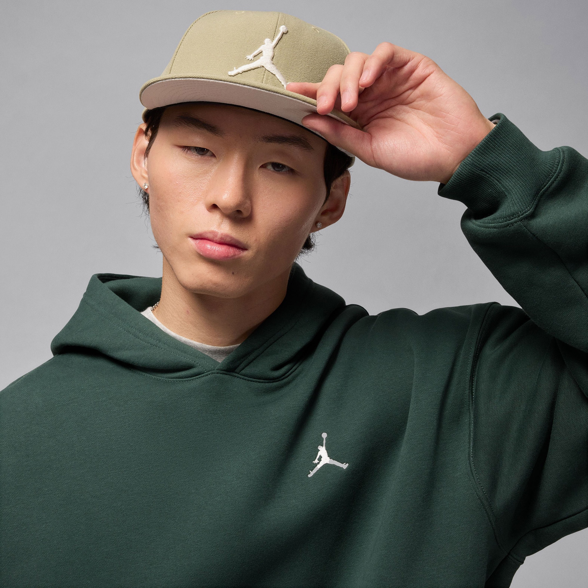 Jordan Brooklyn Fleece Erkek Yeşil Sweatshirt