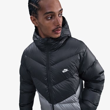  Nike Windrunner Statement Down Erkek Antrasit Mont