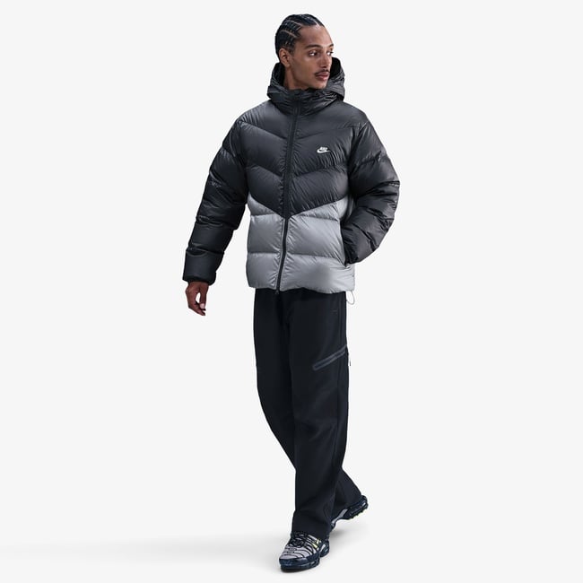  Nike Windrunner Statement Down Erkek Antrasit Mont