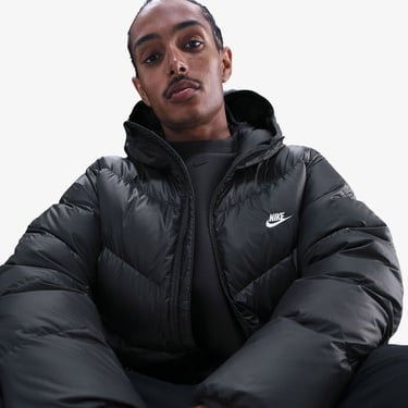  Nike Windrunner Statement Down Erkek Antrasit Mont