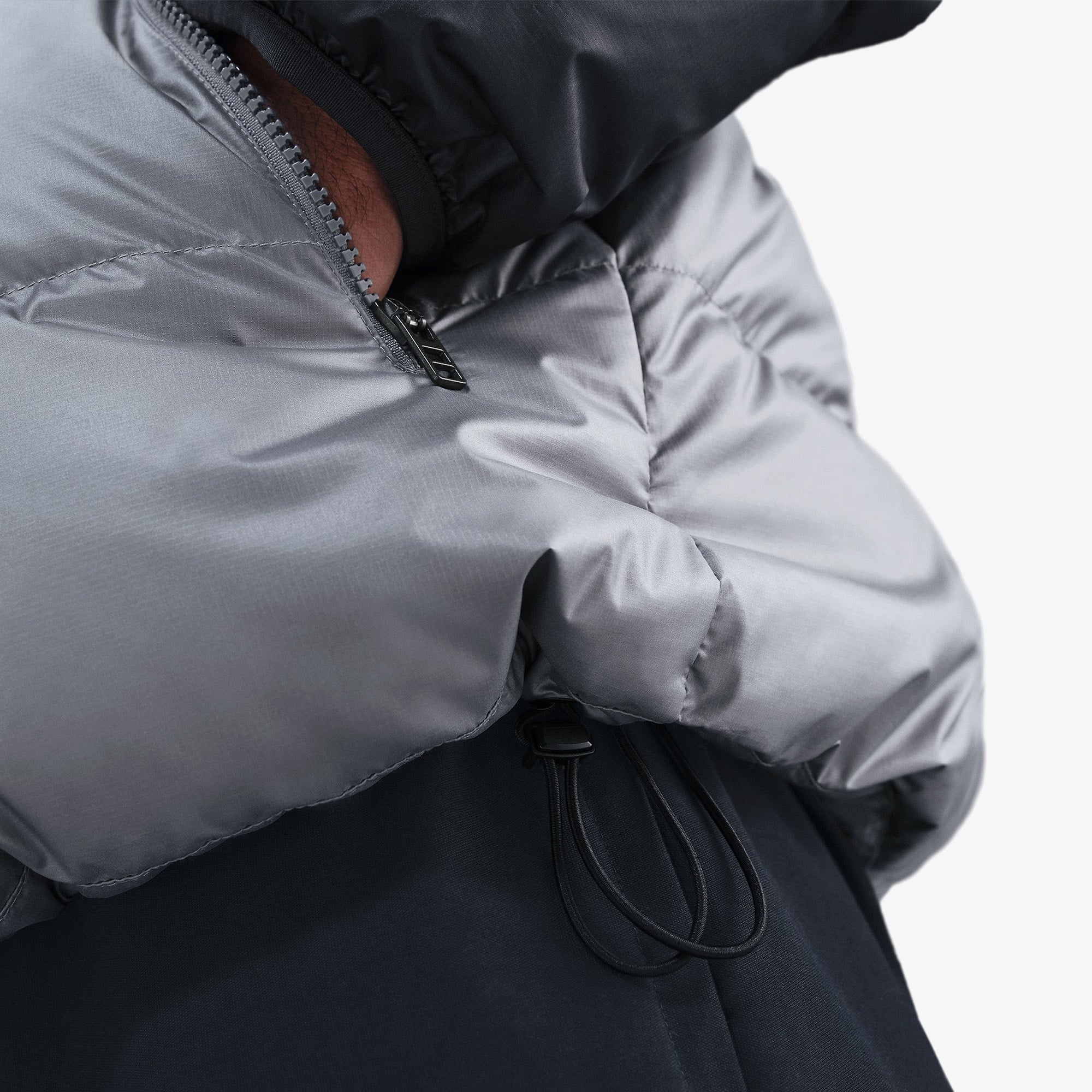 Nike Windrunner Statement Down Erkek Antrasit Mont