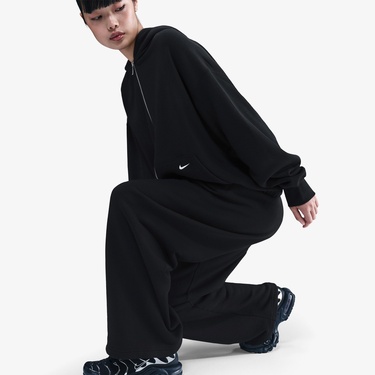  Nike Sportswear Street Fleece Kadın Siyah Eşofman Altı