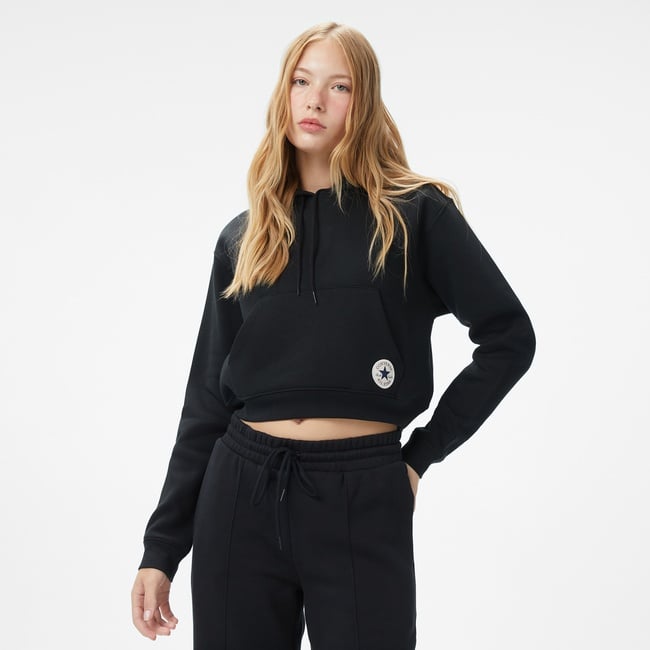  Converse Kadın Siyah Sweatshirt