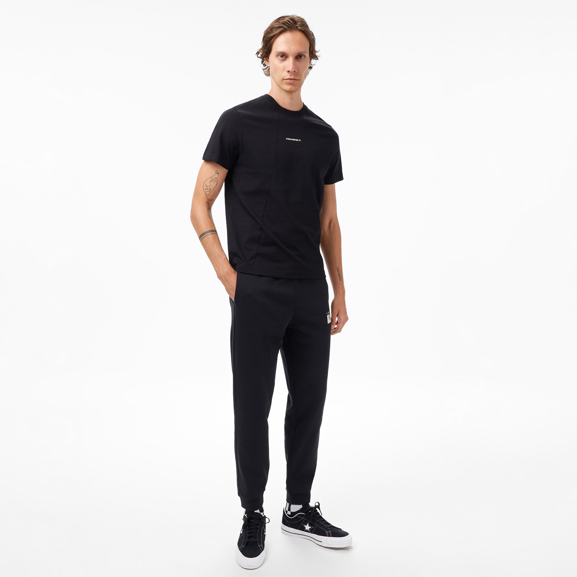 Converse Erkek Siyah T-Shirt