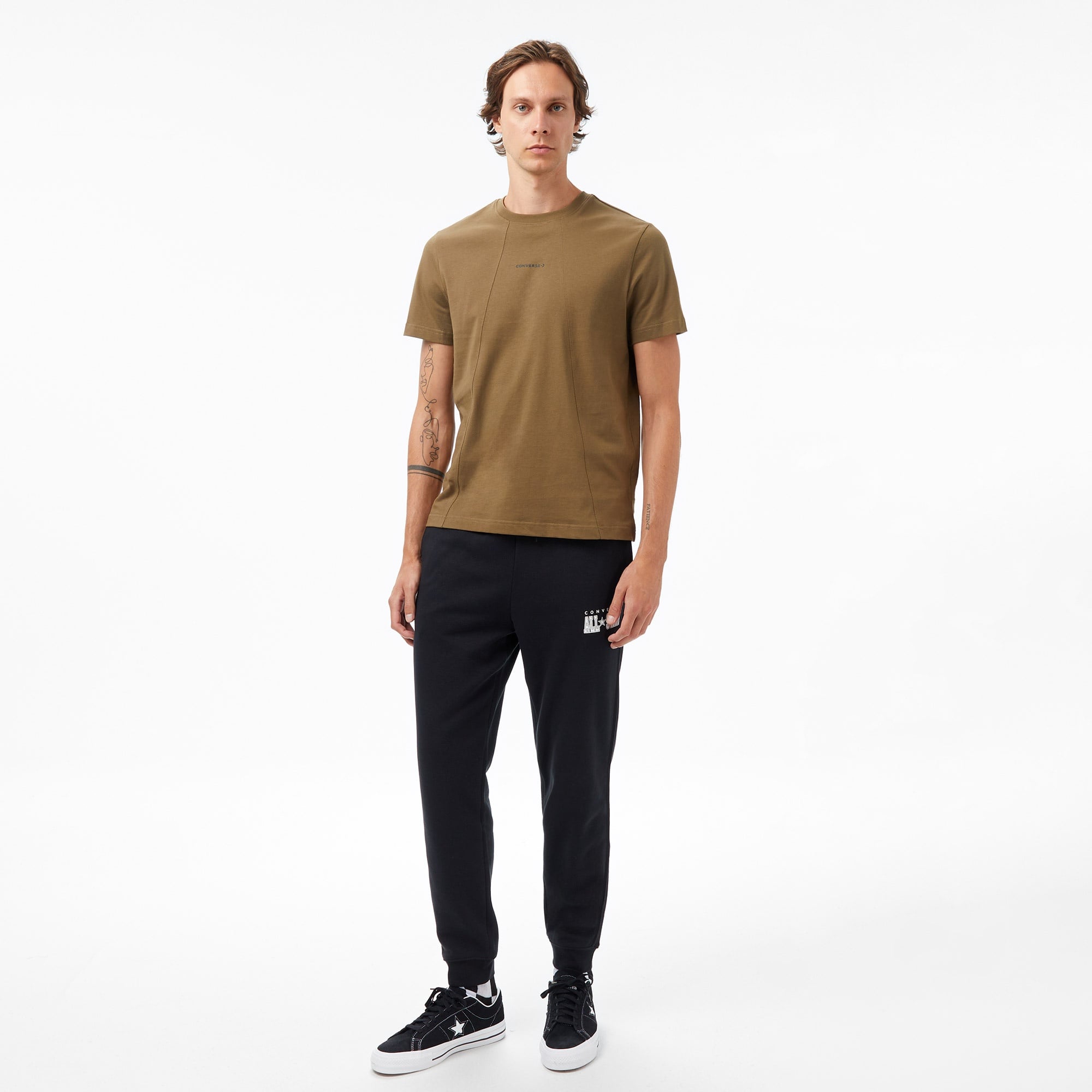 Converse Erkek Haki T-Shirt