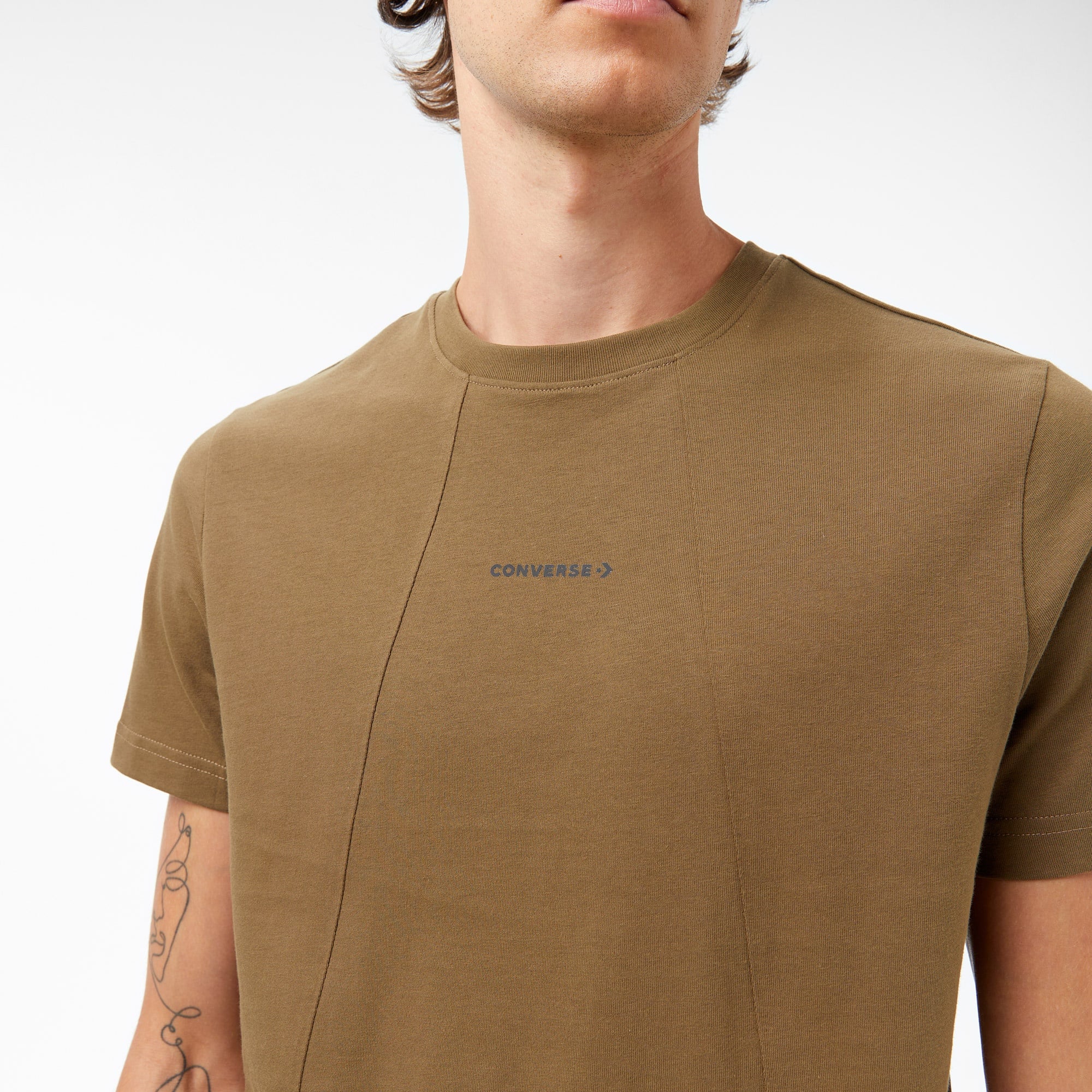 Converse Erkek Haki T-Shirt