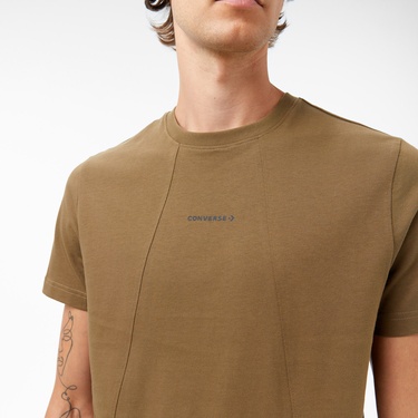  Converse Erkek Haki T-Shirt