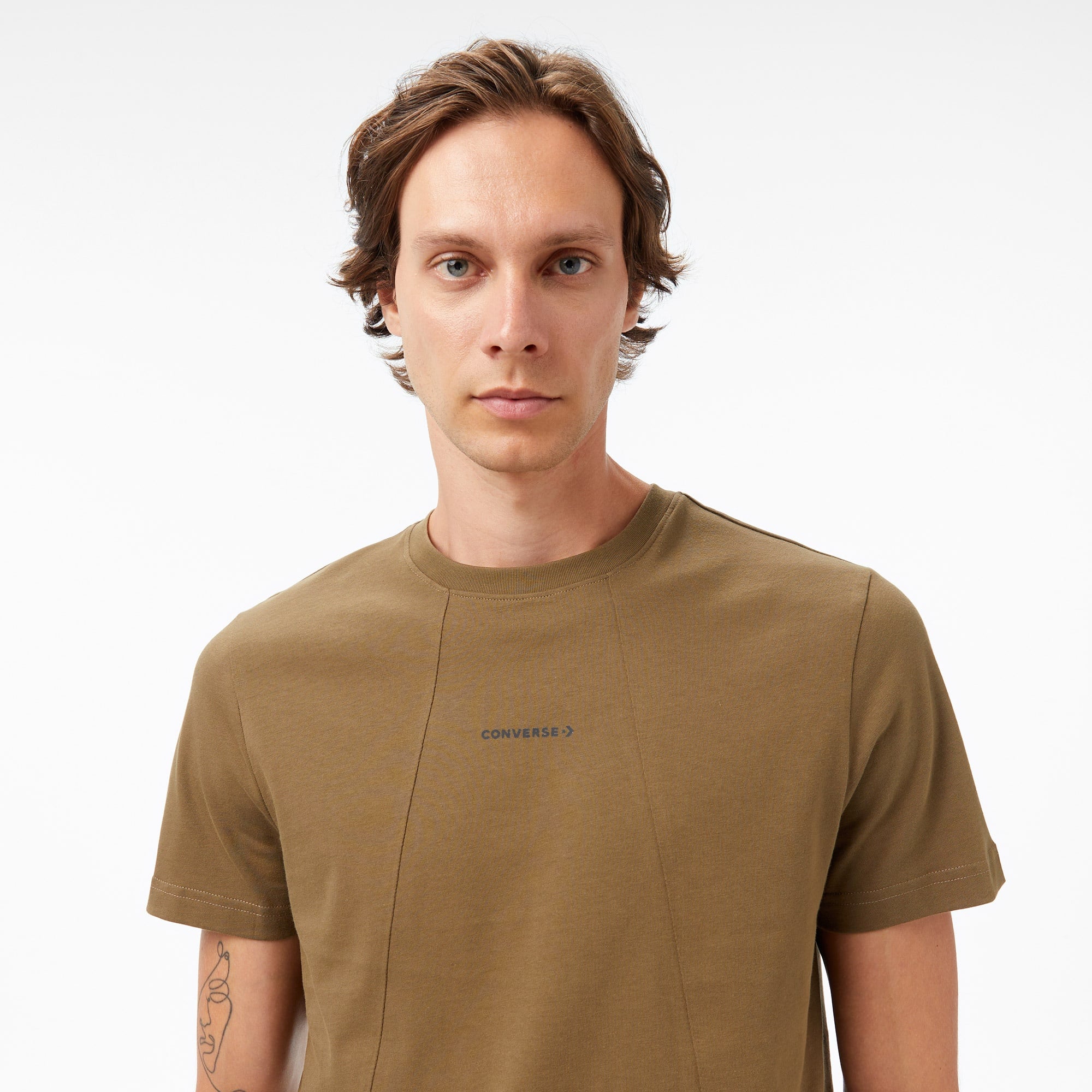 Converse Erkek Haki T-Shirt