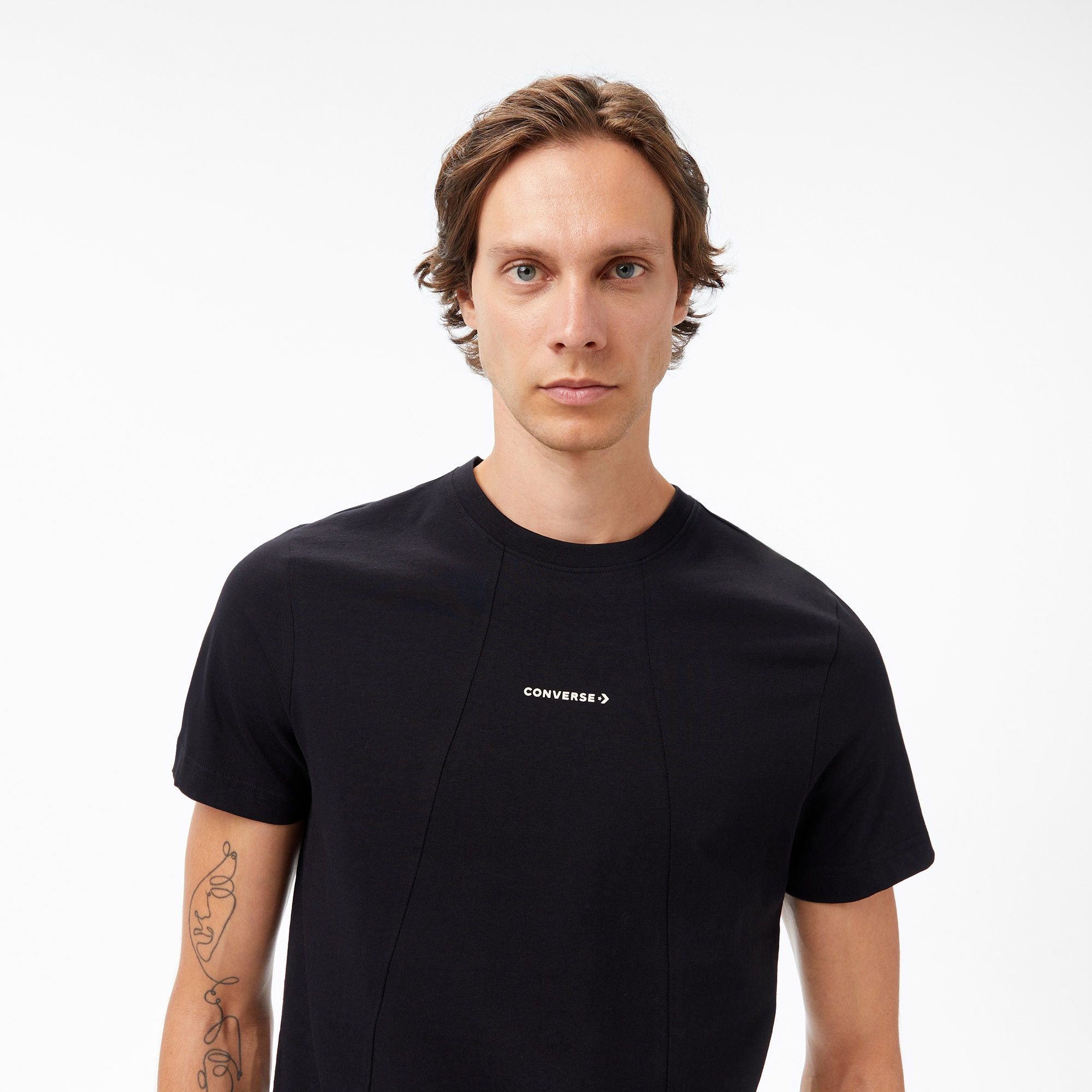 Converse Erkek Siyah T-Shirt