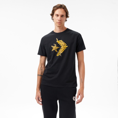  Converse Erkek Siyah T-Shirt