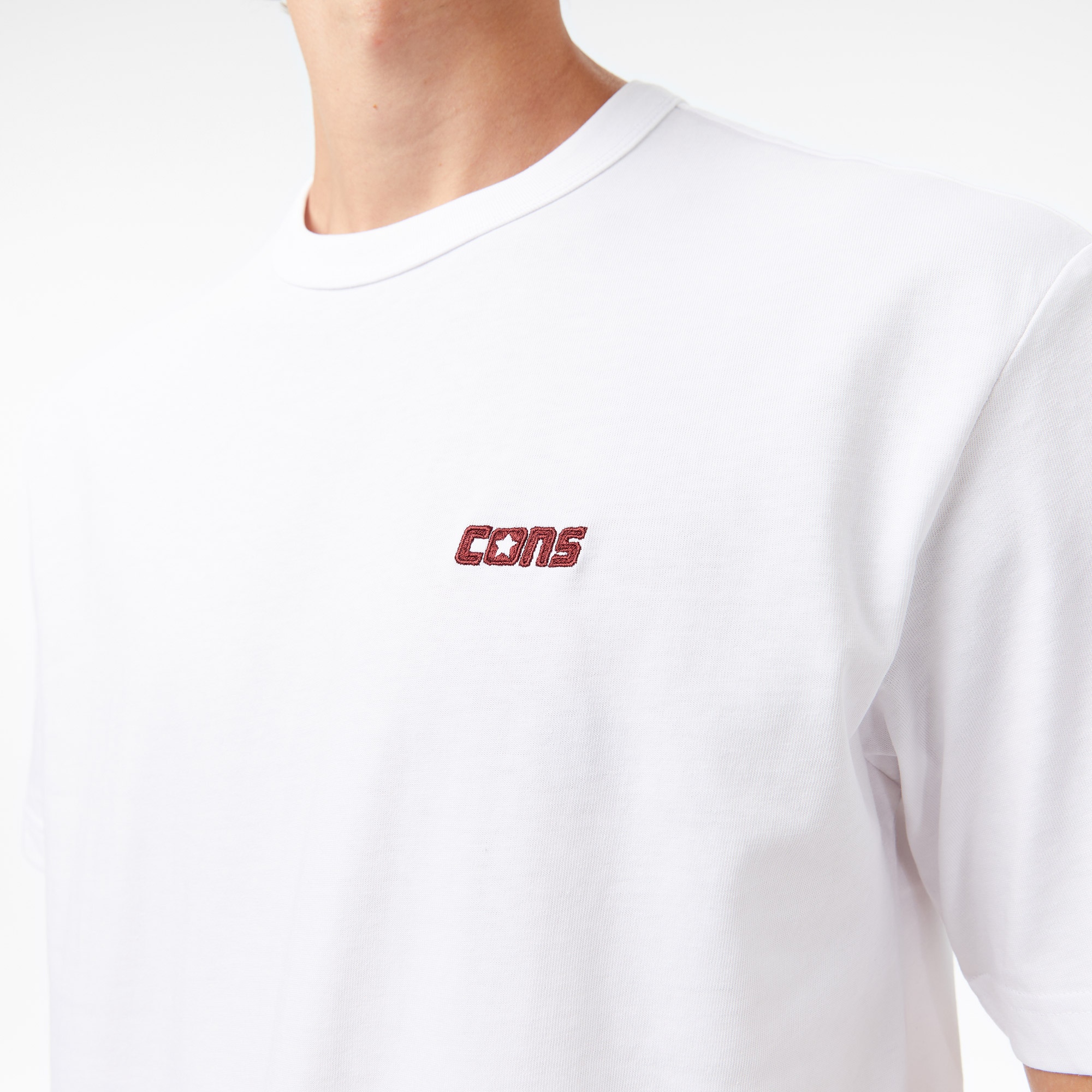 Converse Erkek Beyaz T-Shirt