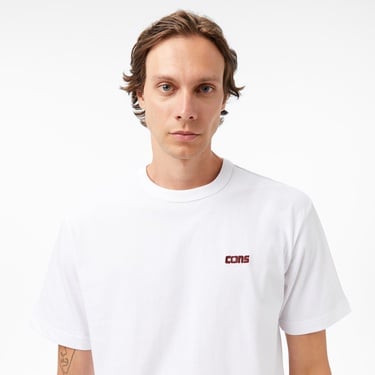  Converse Erkek Beyaz T-Shirt