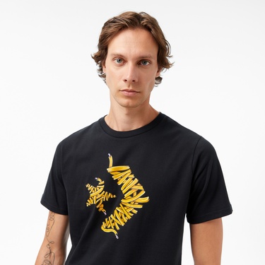  Converse Erkek Siyah T-Shirt