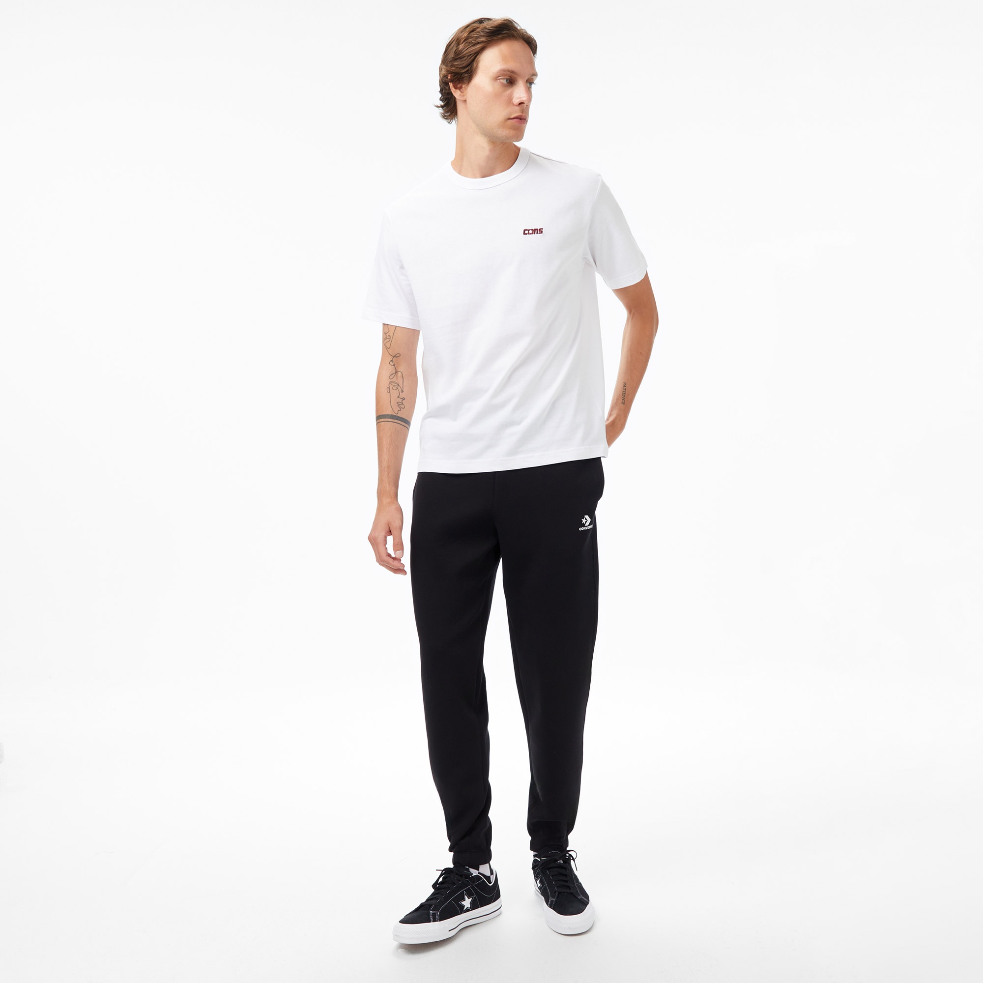 Converse Erkek Beyaz T-Shirt
