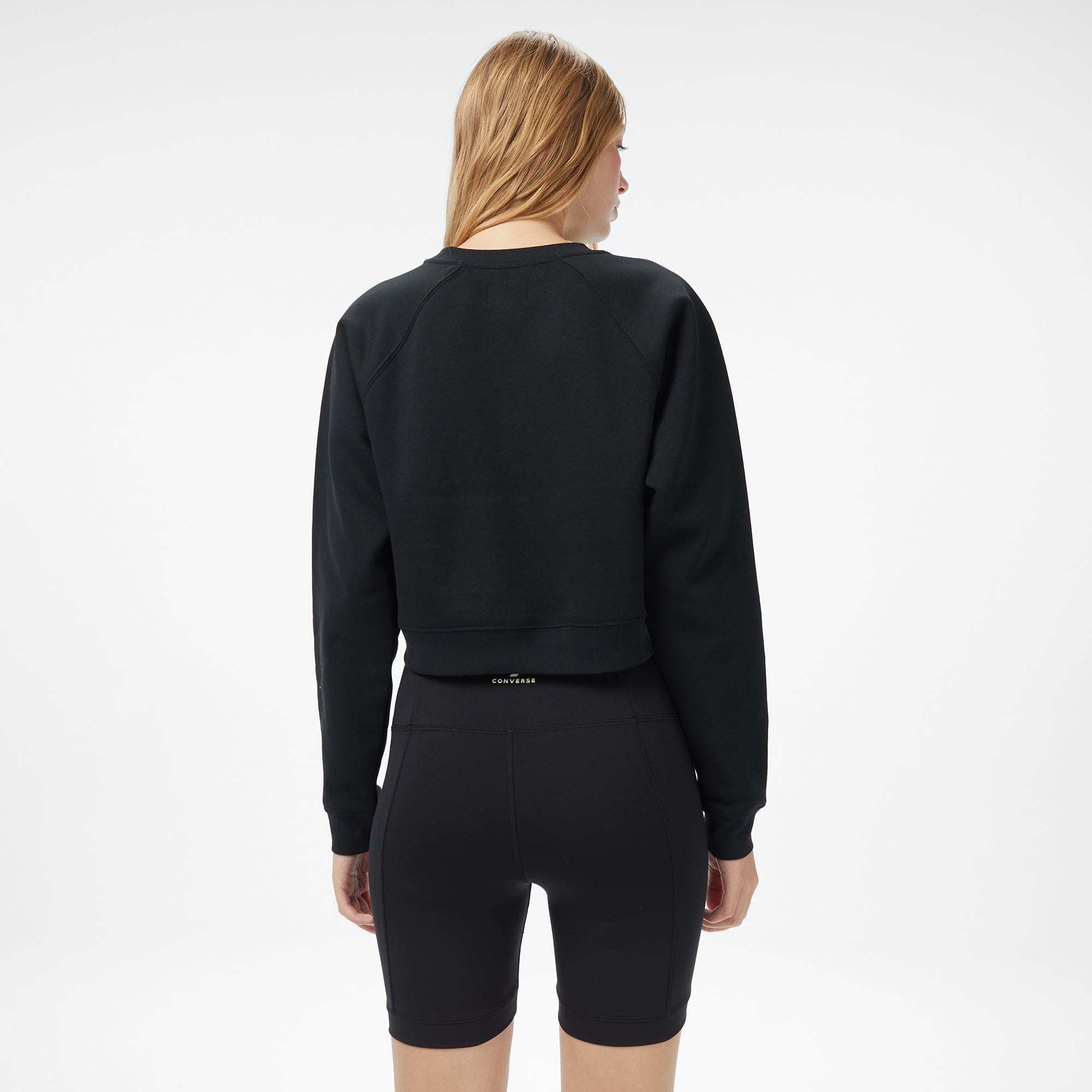 Converse Kadın Siyah Sweatshirt