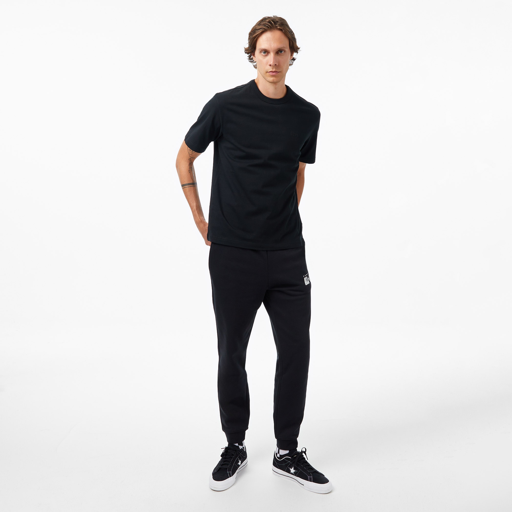 Converse Erkek Siyah T-Shirt