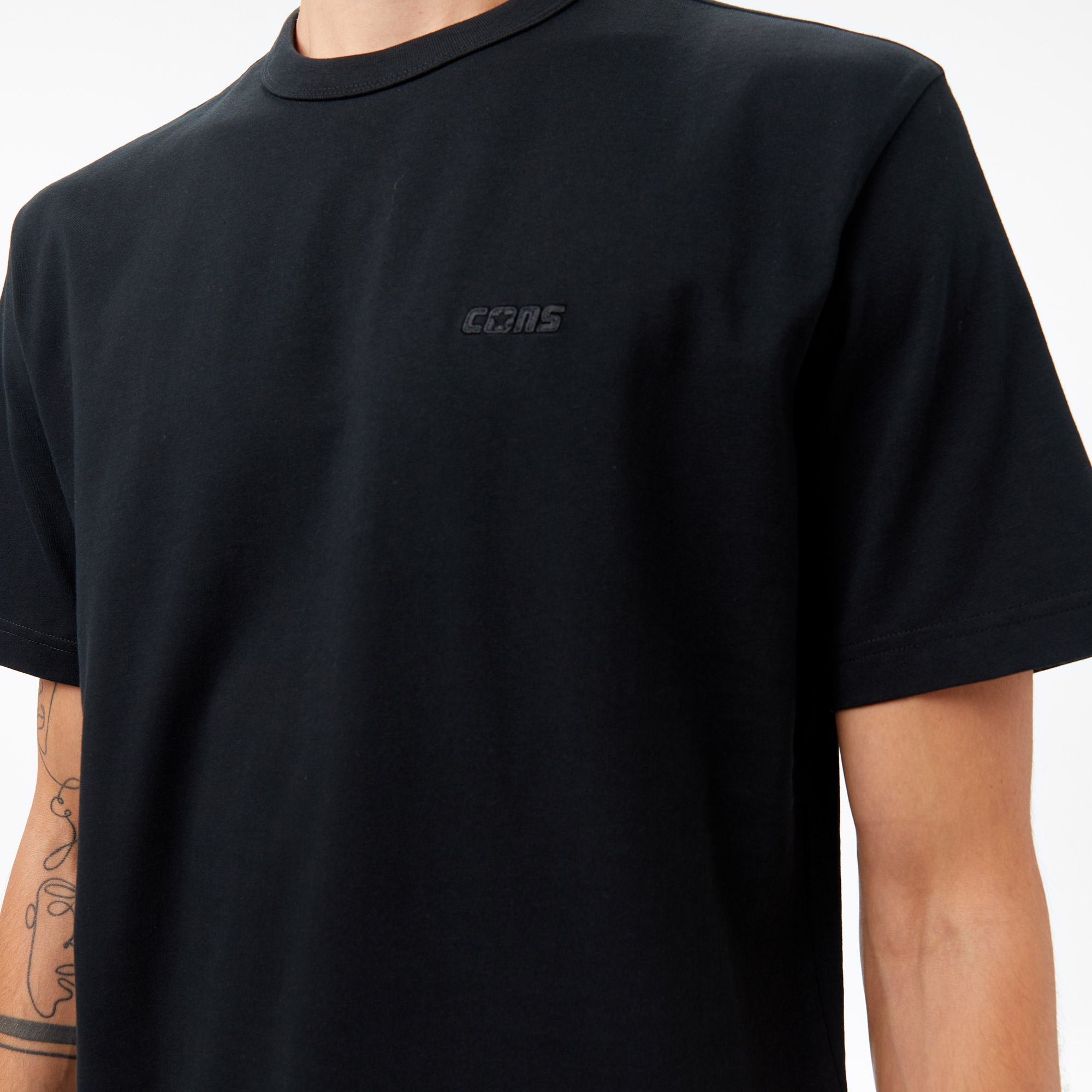 Converse Erkek Siyah T-Shirt