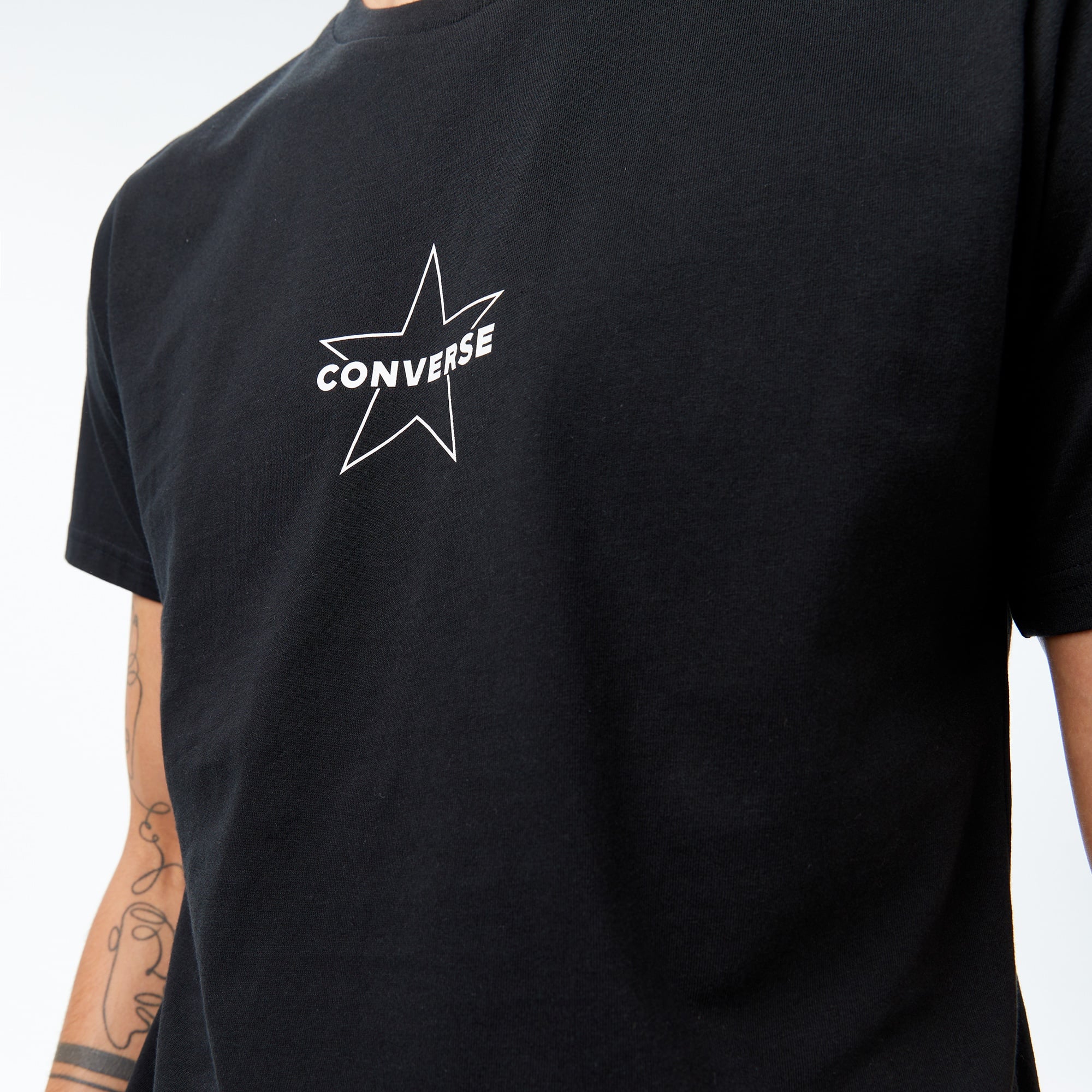 Converse Erkek Siyah T-Shirt