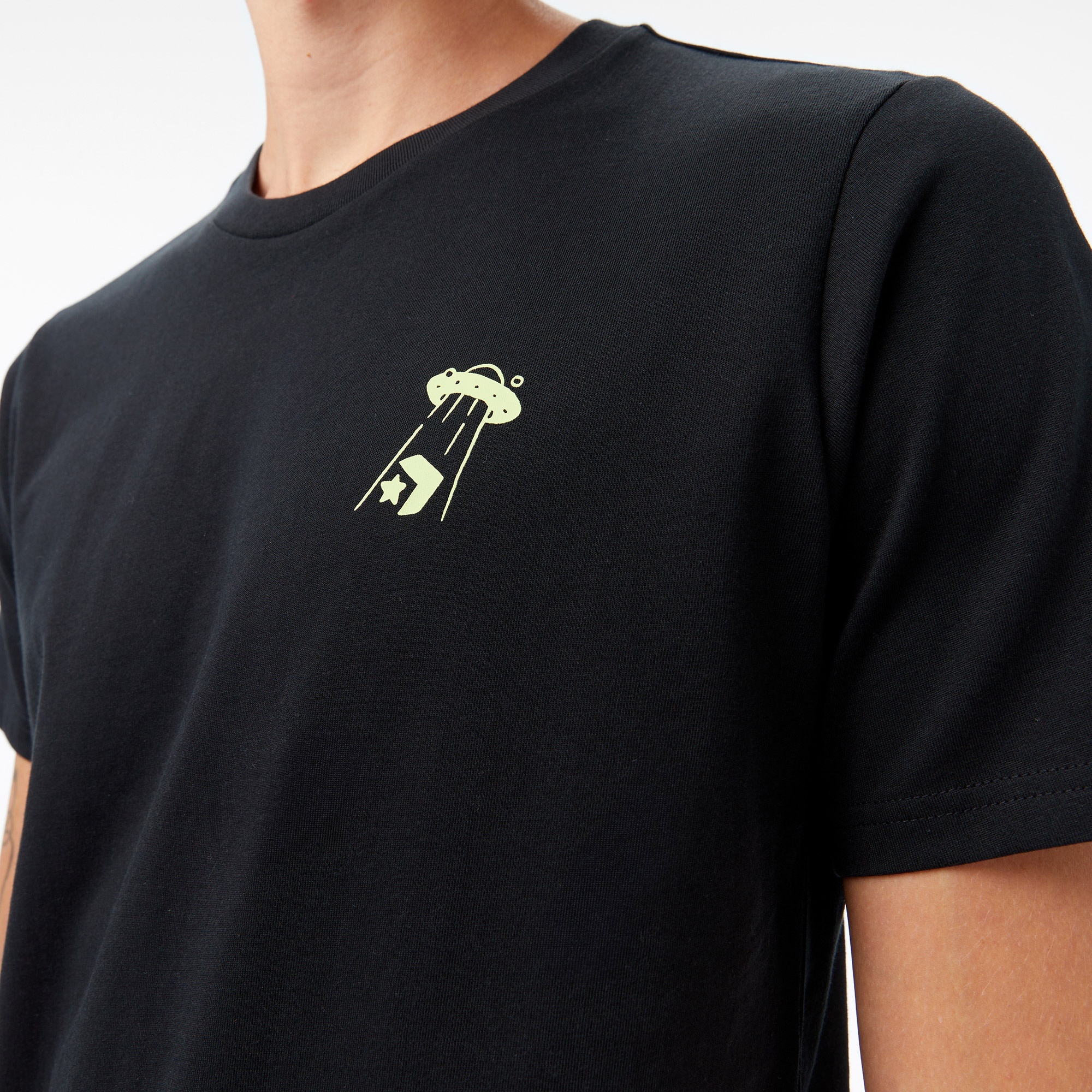 Converse Erkek Siyah T-Shirt