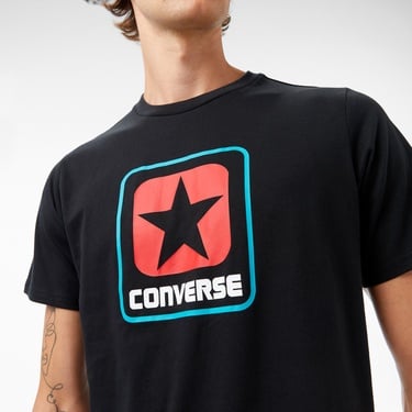  Converse Erkek Siyah T-Shirt