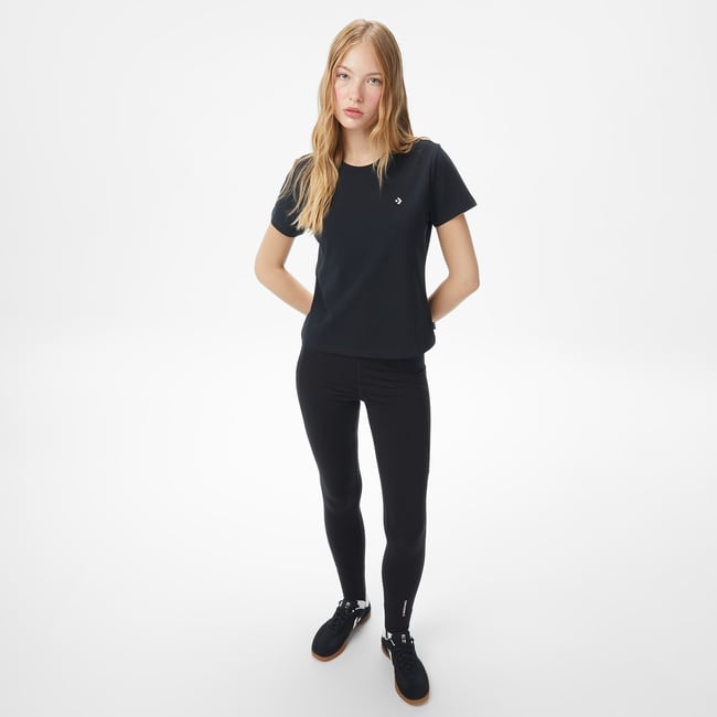  Converse Kadın Siyah Tayt