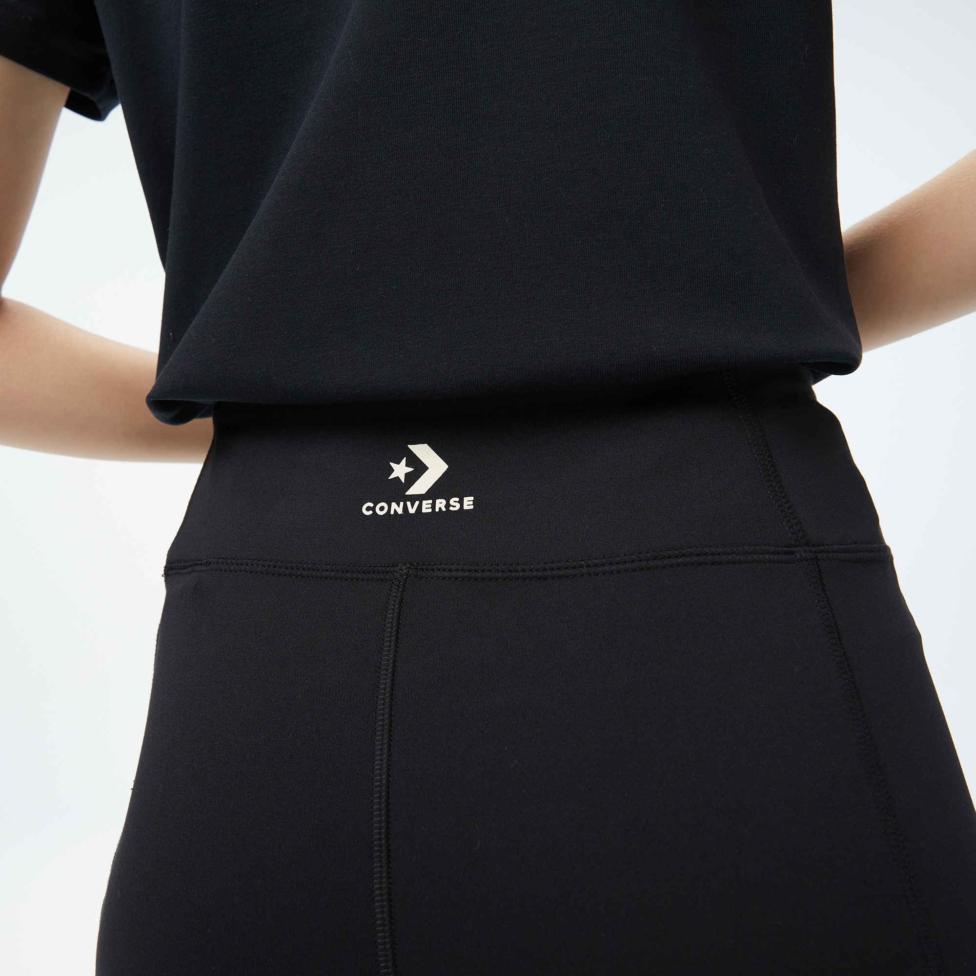 Converse Kadın Siyah Tayt