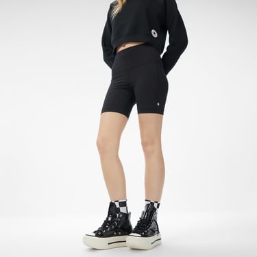  Converse Kadın Siyah Kısa Tayt